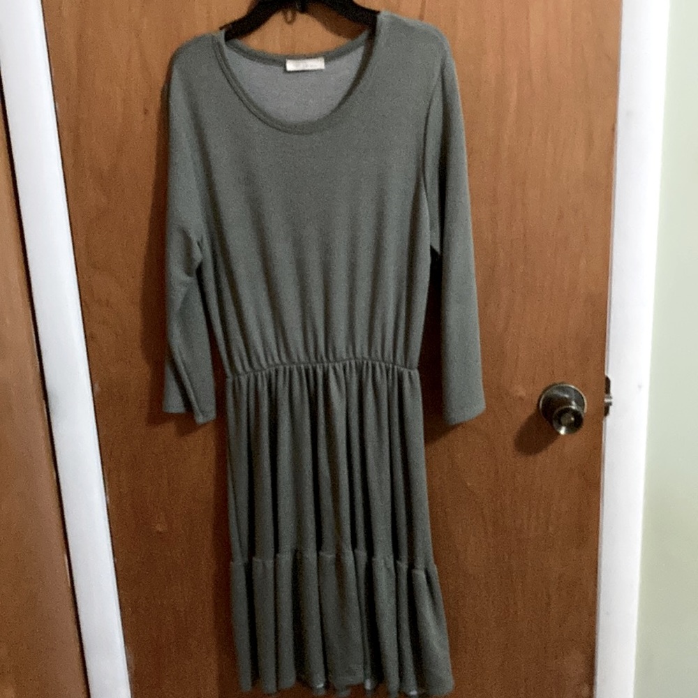 Green dress